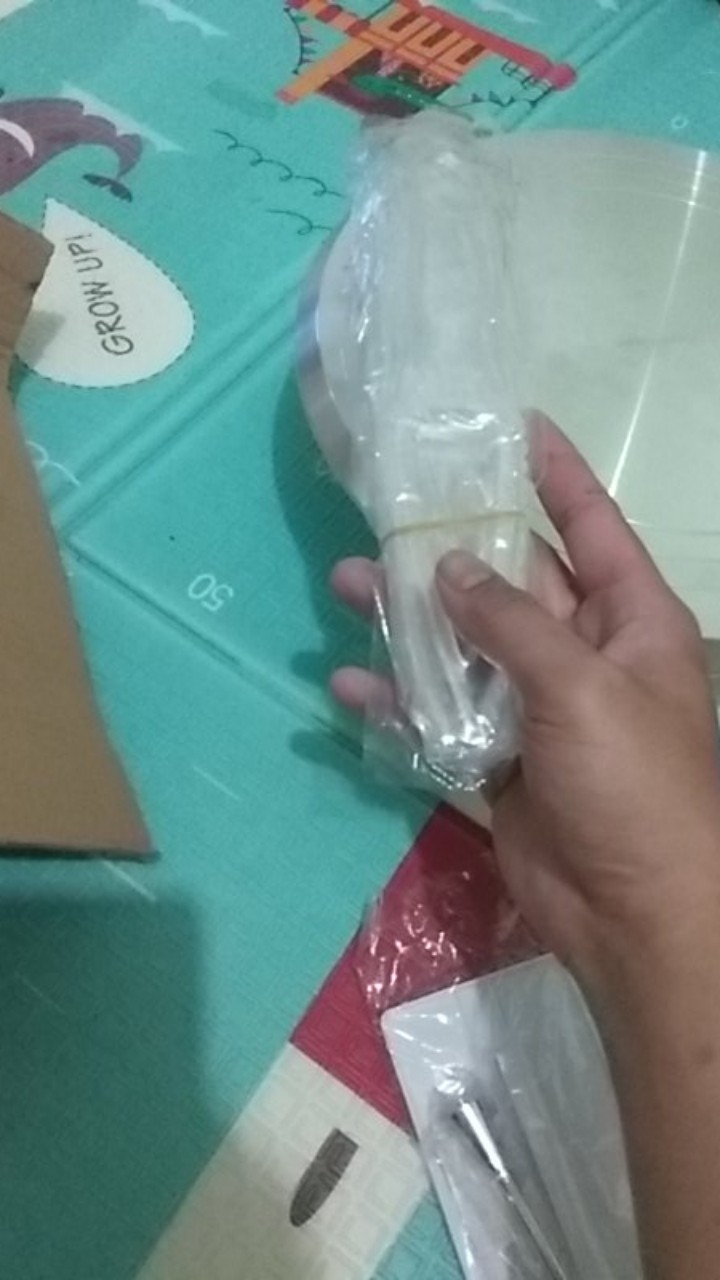 10 Pcs Pisau Kue Plastik Bening / Pisau Cake Kue Tart