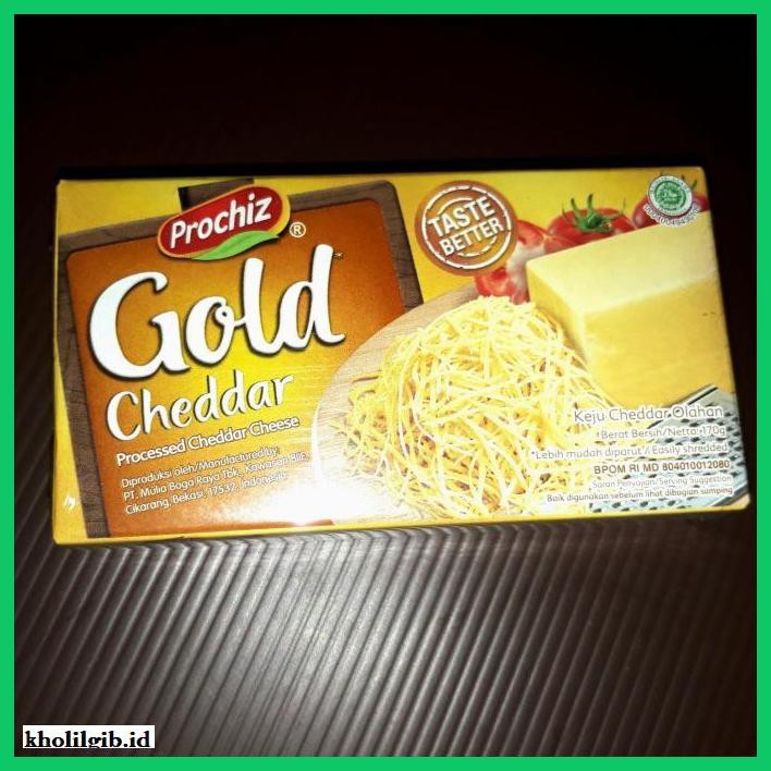 

Ujekujek- Keju Cheddar Prochiz Gold -Original.