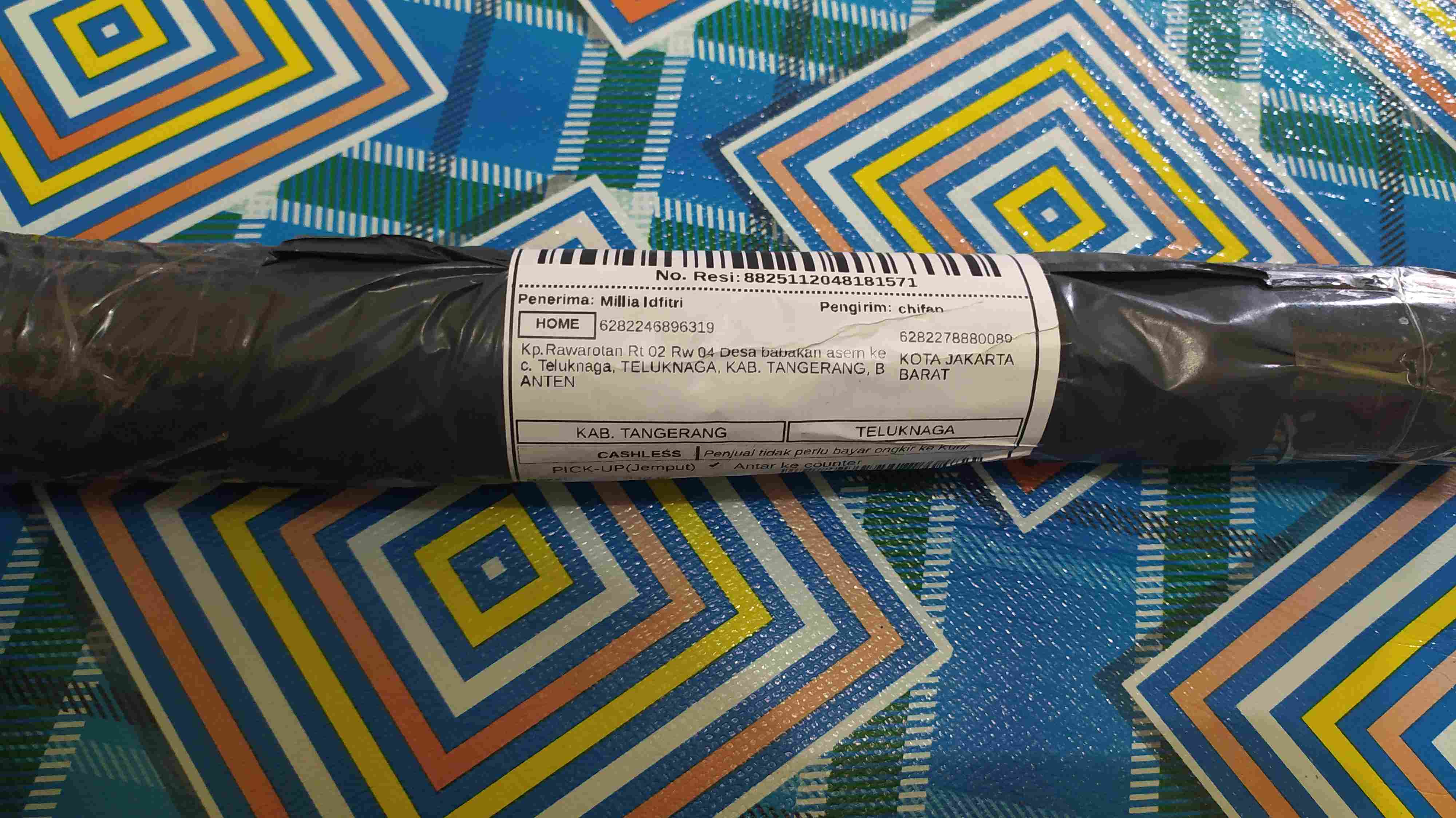 Mic 300cm*40cm Stiker Dinding Dengan Bahan Alumunium Foil Anti-air Dan Minyak Untuk Dapur