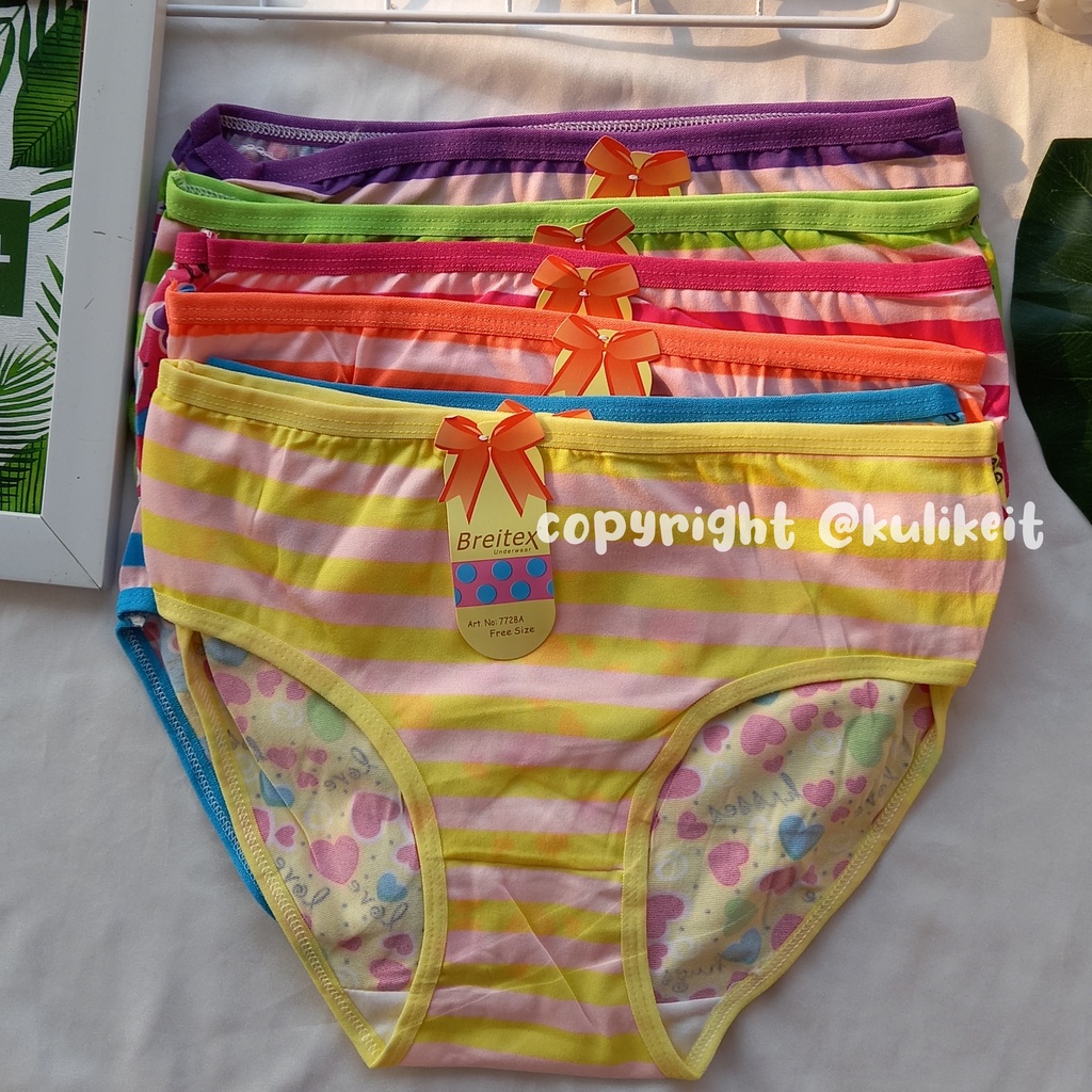 CD Celana Dalam Perempuan Breitex Bunga | Celana Dalam Fit L | Celana Dalam Remaja