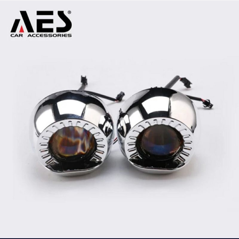 LENSA BI-LED BILED AES 1,8 INCHI PAKET SHROUD A1 A2 I BILED PROJIE PROJECTOR AES MOBIL MOTOR