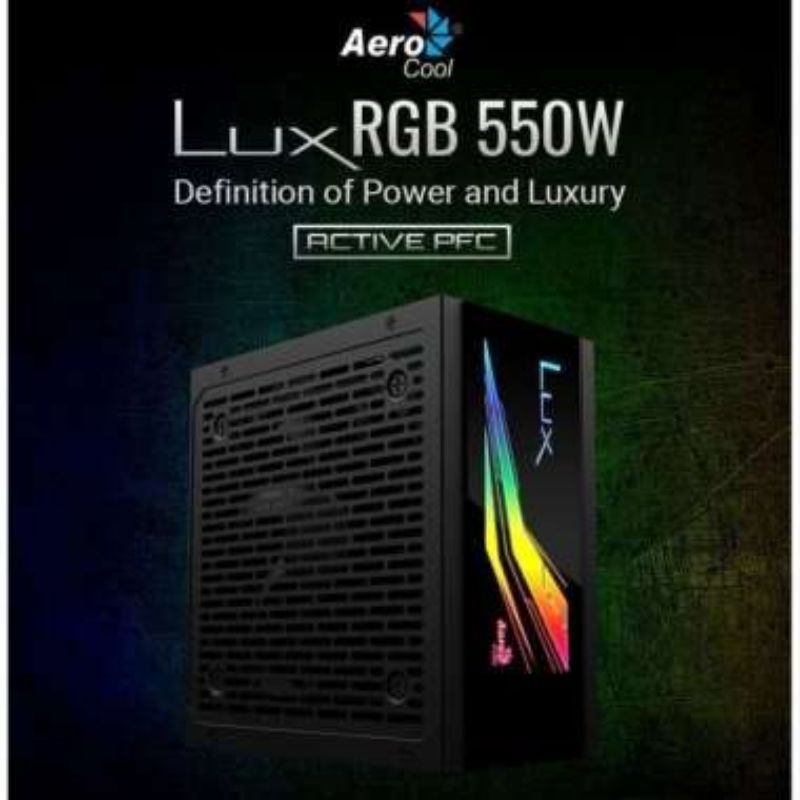 PSU AEROCOOL 550W 80+ NEW