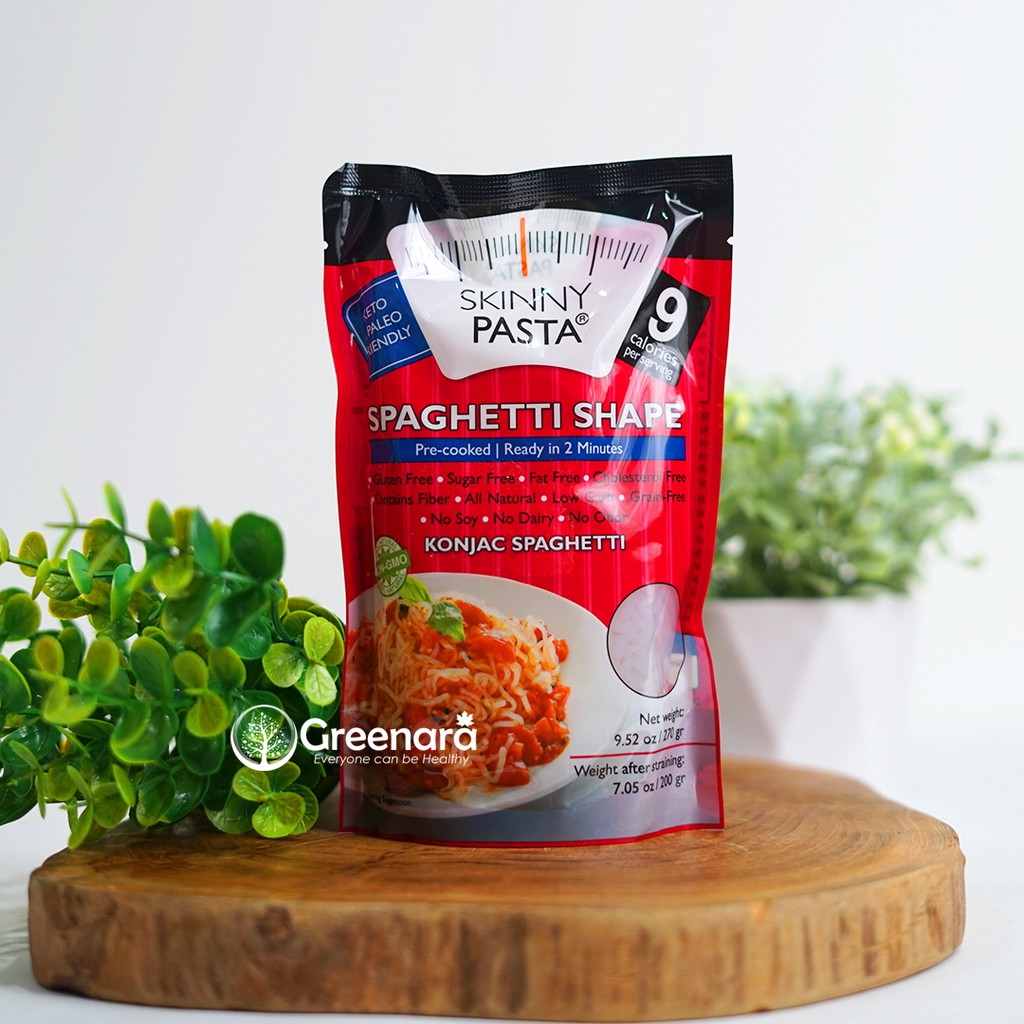 

Alsiha Sehat Alami Organik Skinny Pasta Konjac Spaghetti 9cal 200gr