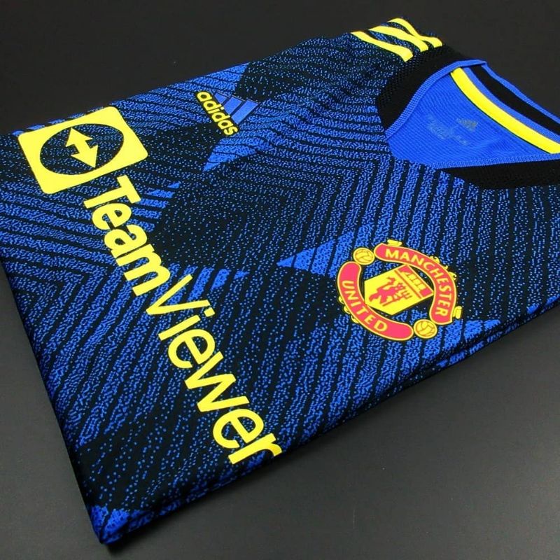 JERSEY PLAYER VERSION MU 3RD NEW MUSIM 2021/2022 MAN UNITED THIRD GRADE ORIGINAL IMPORT