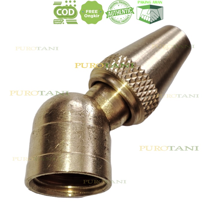 Nosel Spuyer Nozzle 1 Lubang Bengkok Sprayer New Model