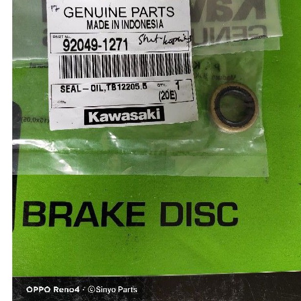 seal sil stut kopling ninja R RR SS 92049-1271