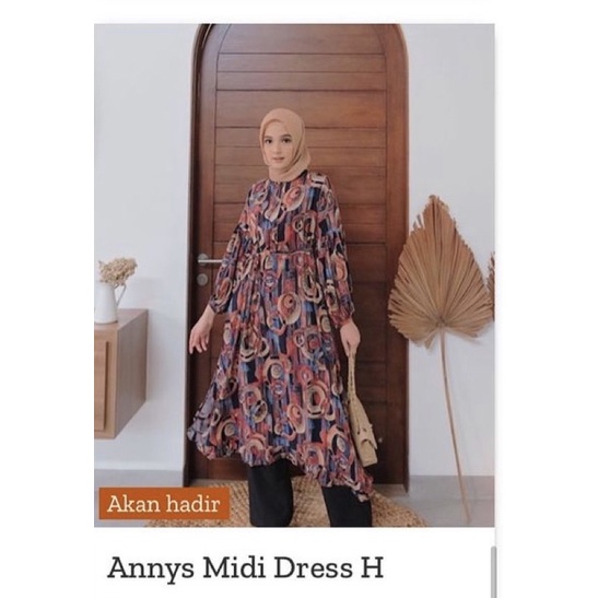 annys midi dress by kienka.id