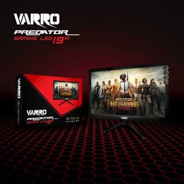 Monitor LED Varro 19 inch Hdmi-vga Predator Gaming - Monitor 19"