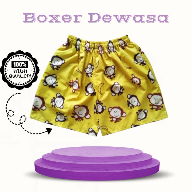 Boxer Dewasa Celana pendek pria Celana kolor cowok celana pantai Celana Boxer distro  Celana kolor murah Celana harian.