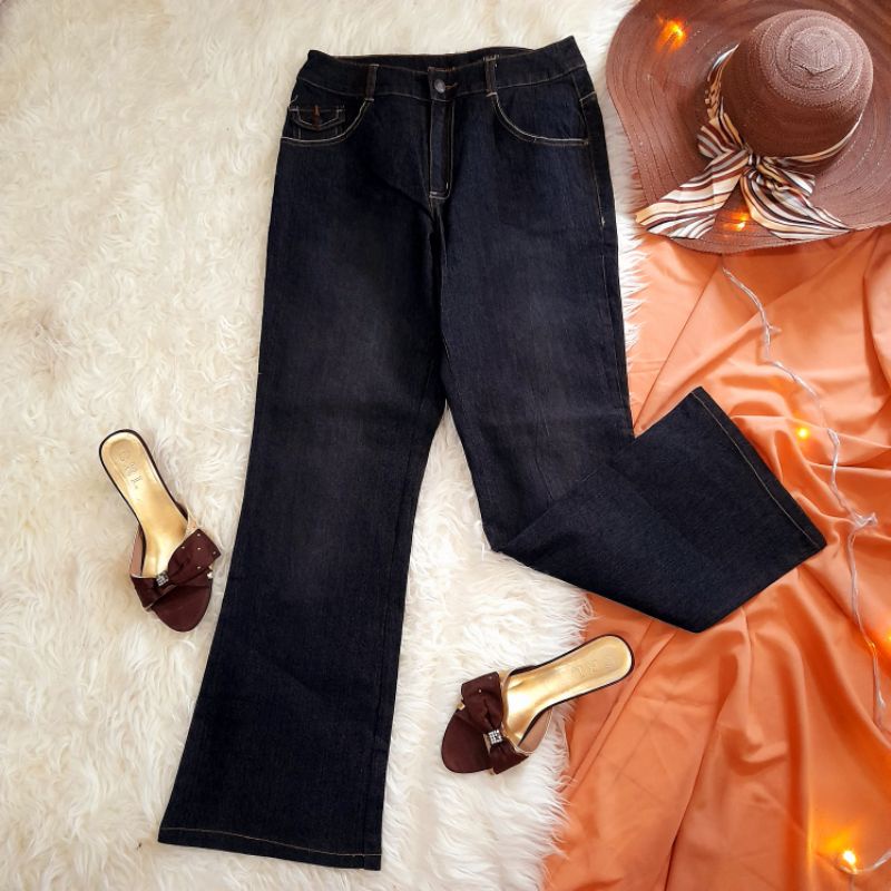 calana jeans wanita branded second celana jeans cutbrai