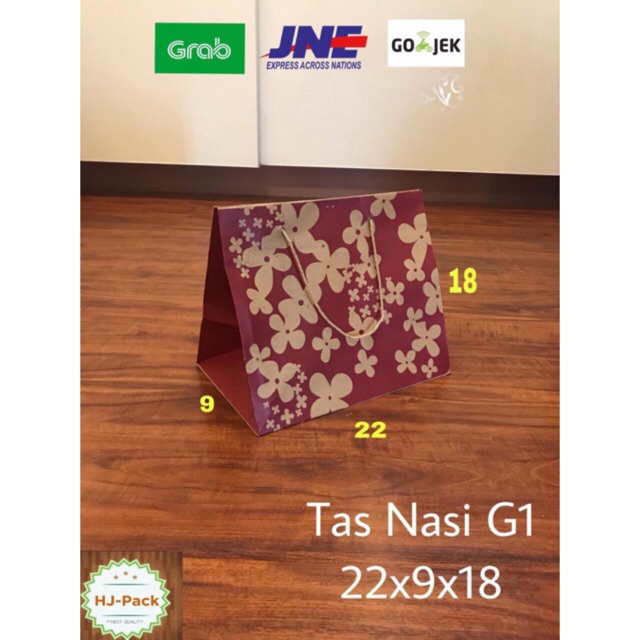 

Tas Nasi G1 22x9x18 Dus Nasi Paper Bag Tas Kertas Goodie Bag Shopping Bag Tas Makanan