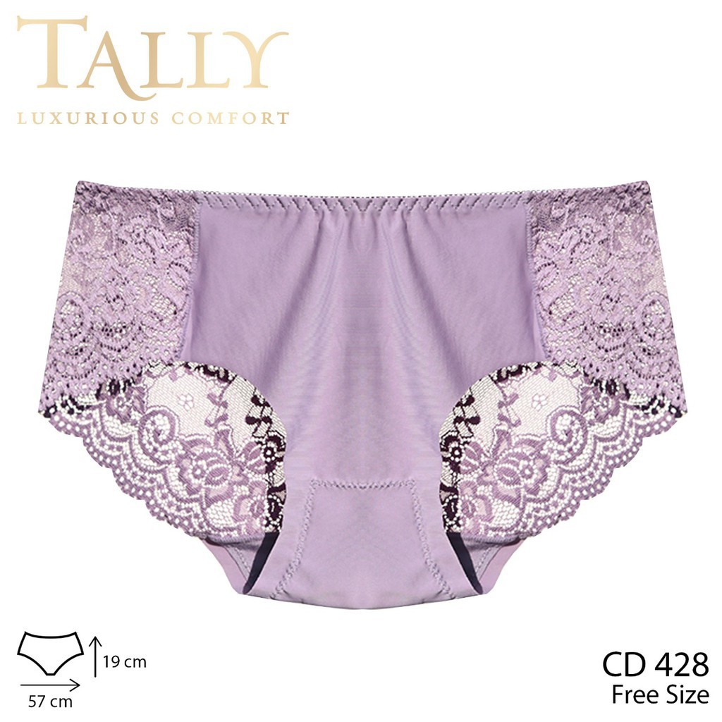 ❤ MIMI ❤ TALLY 1678 428 Celana dalam Seamless Brokat Renda Model Mini