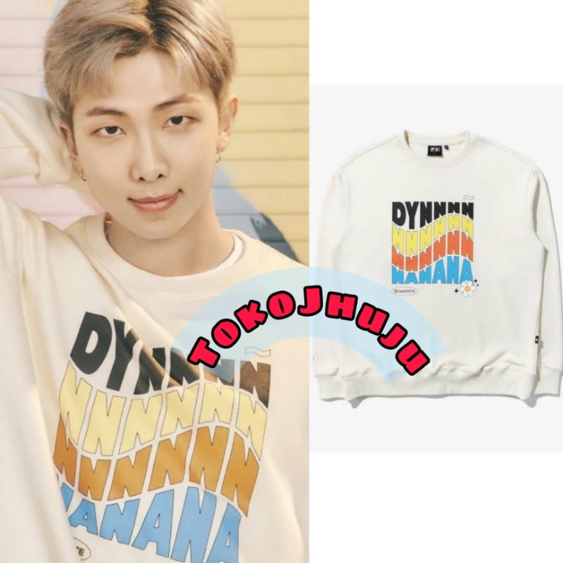 Basic Sweater BTS RM Namjoon  DYNNNANANA  Dynamite Print DTF