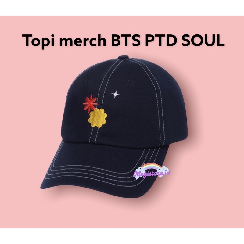 TOPI PTD PERMISSION TO DANCE BTS BANGTAN (NAVY)