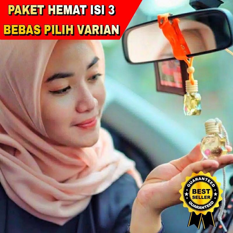 Pengharum Mobil Aromaterapi Isi 3  elkaimport eLKa dengan Essential Oil