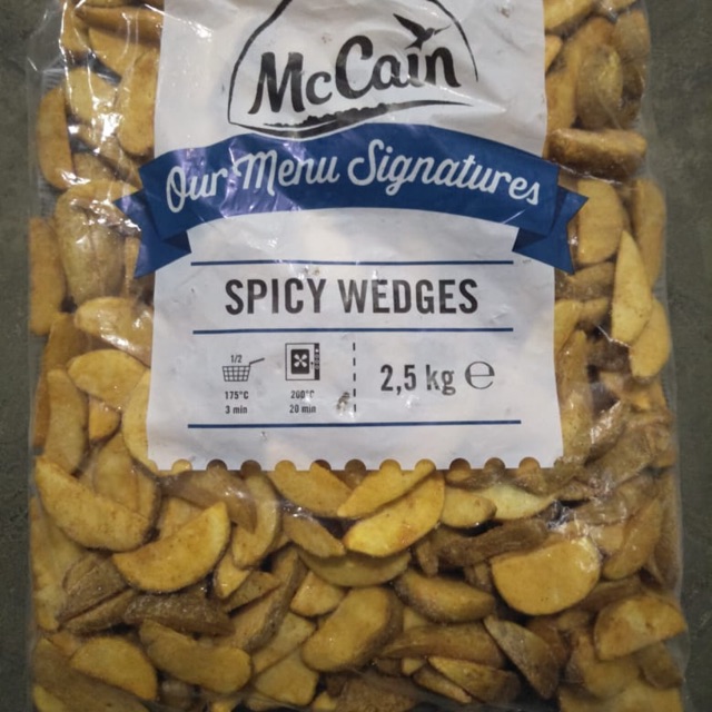 

Mc cain potato spicy wedges 800gr (repack)