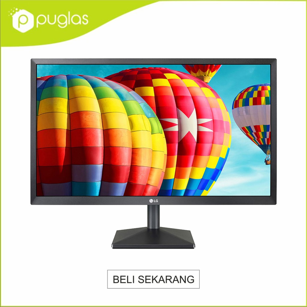 LED Monitor LG 24MK430H-B IPS Full HD VGA HDMI 24" For Komputer PC