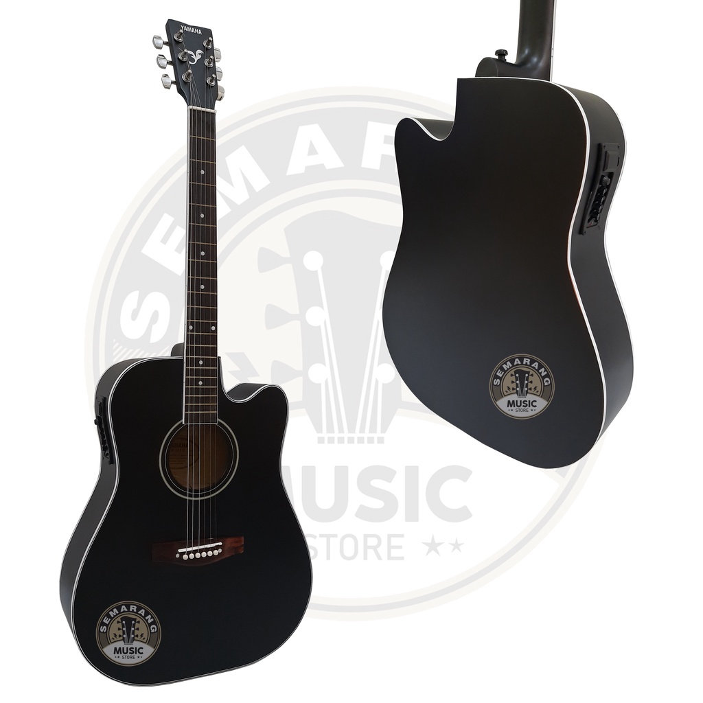 Gitar Akustik Elektrik Custom Standart Paket Super Komplit