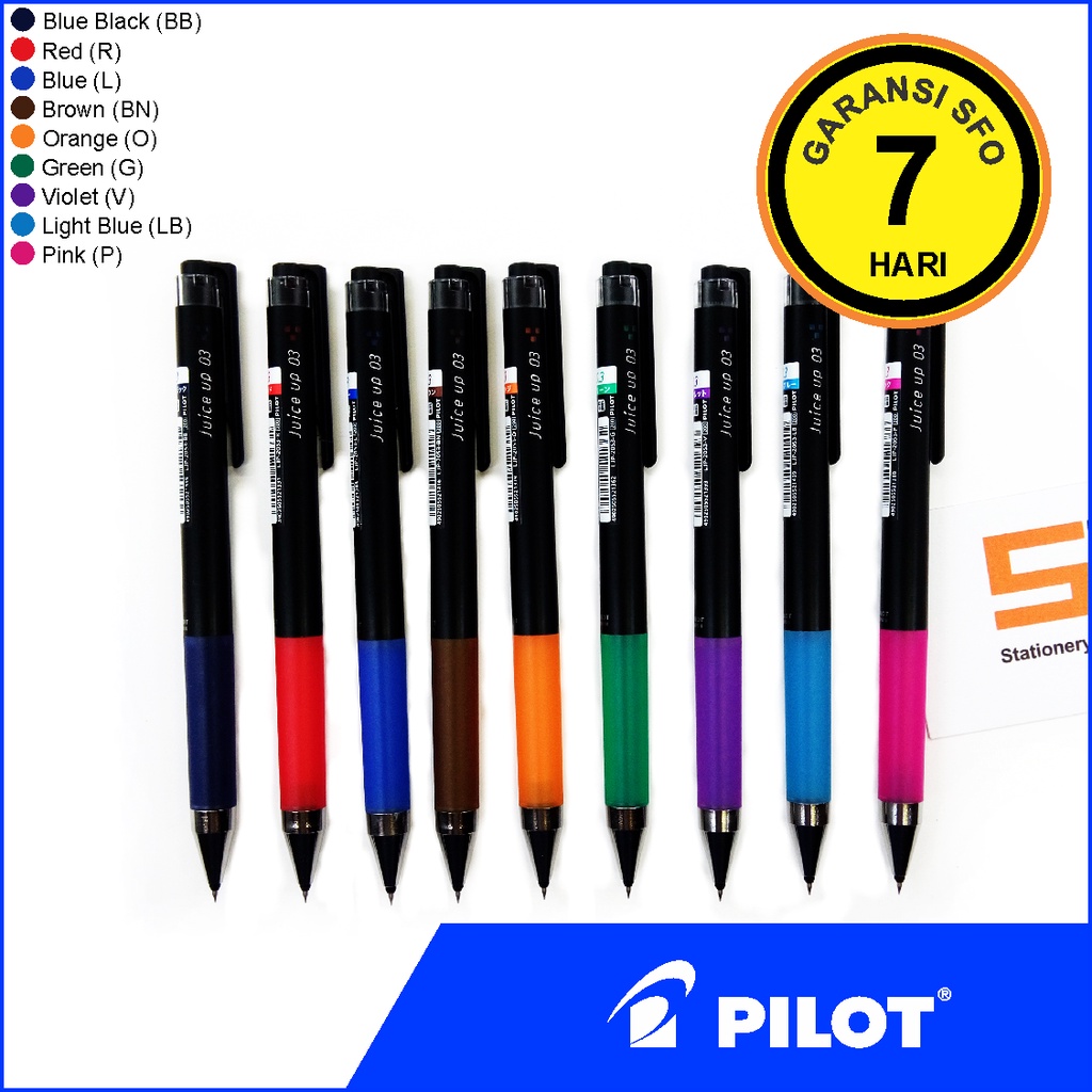 

Pen Pilot Juice Up 0.3 mm - SFO Semarang Official