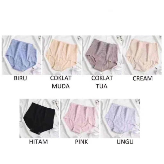 Gobra ♕ PW010 Celana Dalam Wanita High Waist Korset Pinggang Nyaman Fashion Korea Import