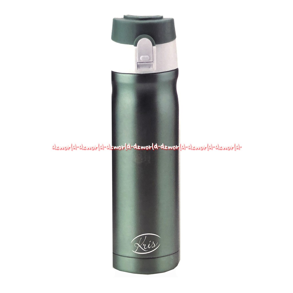 Kris Thermal Vacuum Flask Blue 500ml Botol Minum Panas Dingin Tosca Termos Toska 500 ml