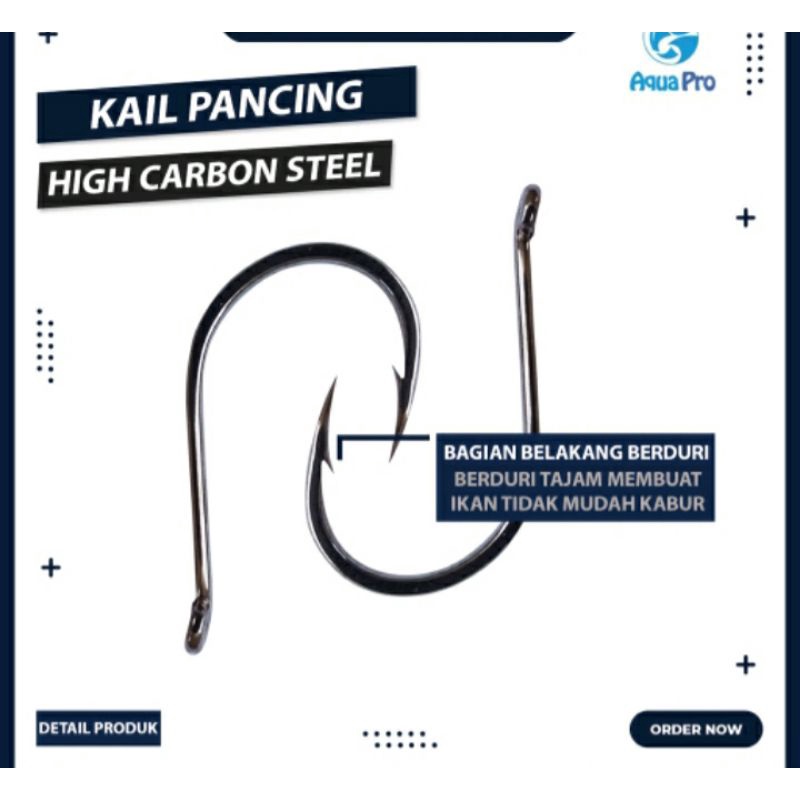 mata kail pancing isi 100pcs