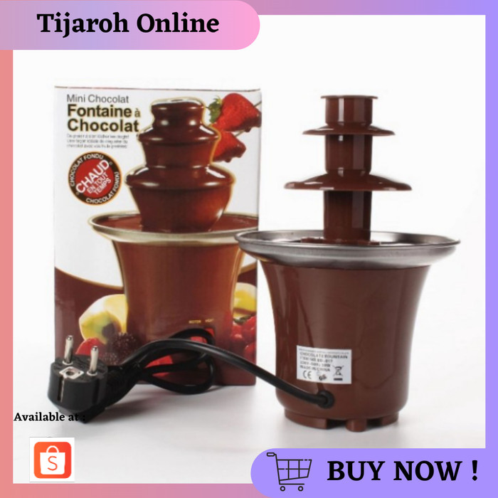 Mesin Mini Coklat Air Mancur Chocolate Fondue Fountain mesin coklat