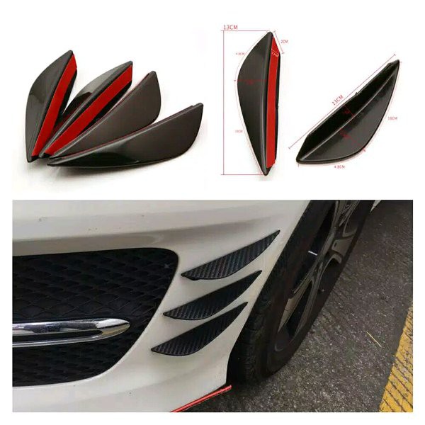 Lips Bumper karet universal. lips bumper depan
