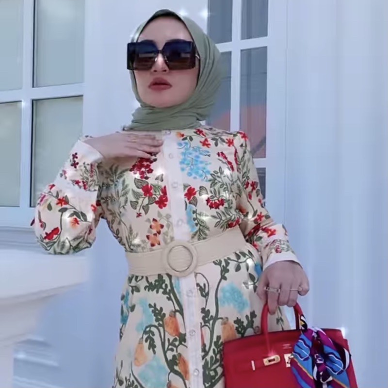 Shella Saukia Dress by Shellasaukia  - Maxi Floral Dress Import