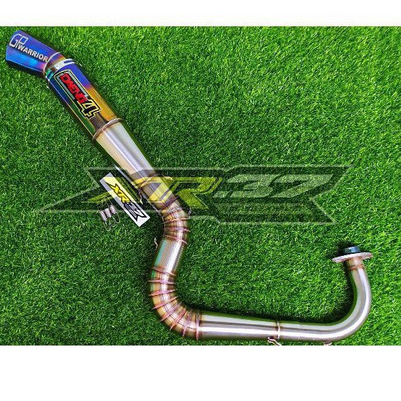 Knalpot daeng sai4 daeng4 gp warrior mio nouvo karburator 150-250cc