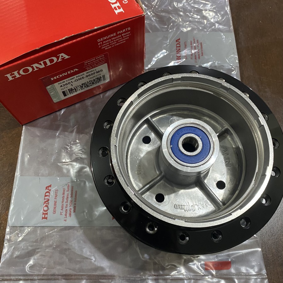 GN5 Tromol Belakang Motor Supra X Fit Old Lama Revo 100 Grand Legenda Win Prima Bearing Lahar Laher 