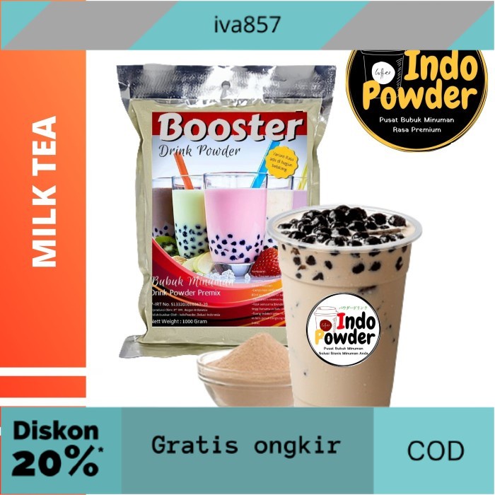 

PROMO Bubuk Minuman MILK TEA 1Kg - Bubuk MILK TEA 1Kg - MILK TEA Bubuk 1Kg GRATIS ONGKIR