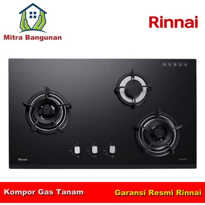 Kompor Gas Tanam 3 Tungku Rinnai Rb-93Ug Shopsania_
