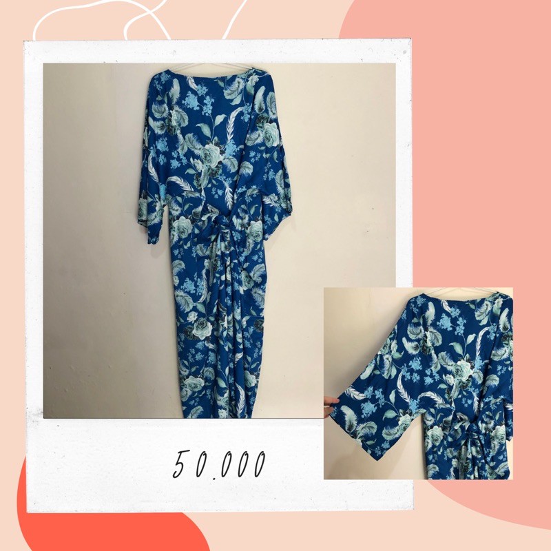 preloved long dress murah | baju muslim bekas wanita