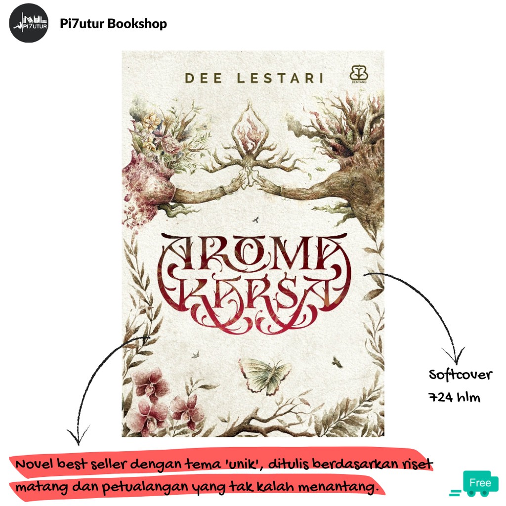 Aroma Karsa - Dee Lestari, Novel Original Baru