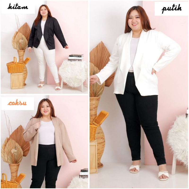 BLAZER BIGSIZE BLAZER JUMBO ATASAN WANITA