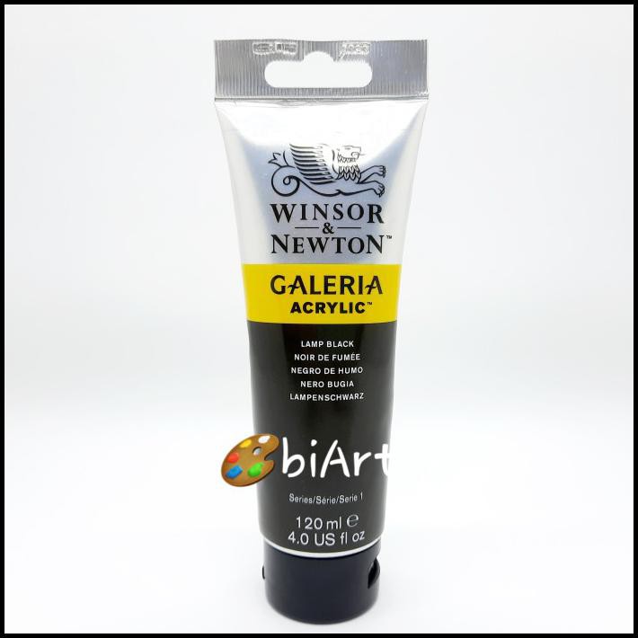 

Promo Cat Akrilik Galeria Acrylic Colour 120 Ml Lamp Black Winsor & Newton