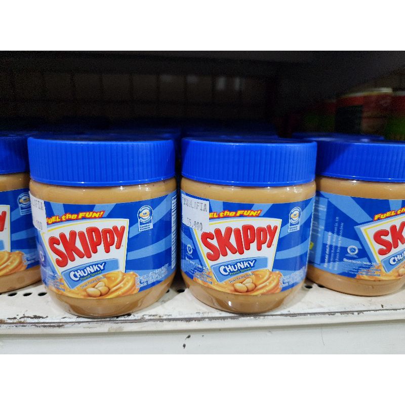 

Selai Kacang Skippy Chunky Peanut Spread / Olesan Kacang Butiran 340gram