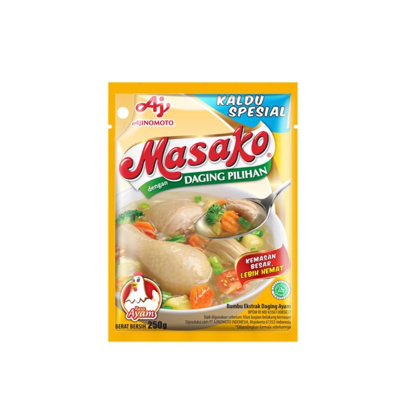 Jual Masako Penyedap Makanan Rasa Ayam 250 Gr Shopee Indonesia