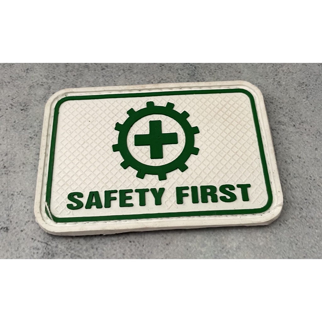 Patch Safety First - Patch Velcro K3 - Prepetan Safety First - Patch Velcro Karet