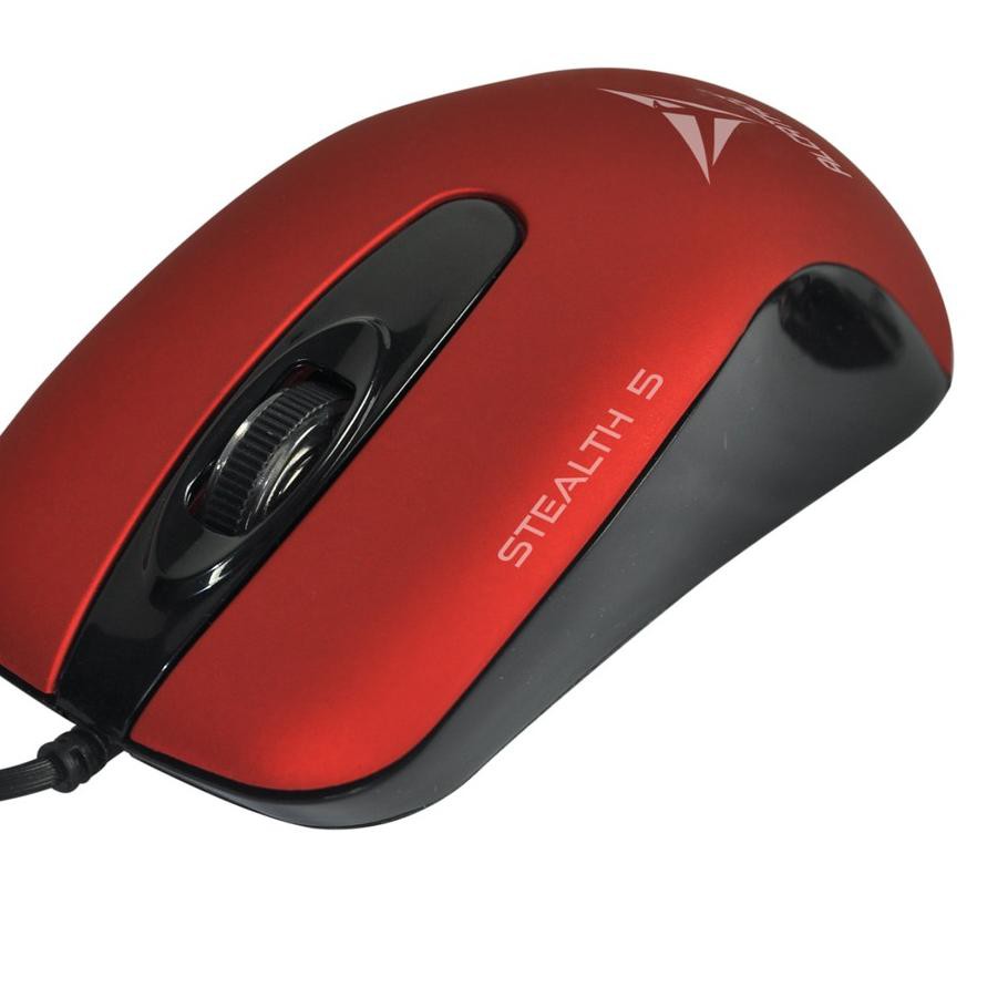 ☎ Alcatroz Silent Mouse Wired Stealth 5 [ 2 Tahun Garansi Resmi ][ Product Of Singapore] ♕