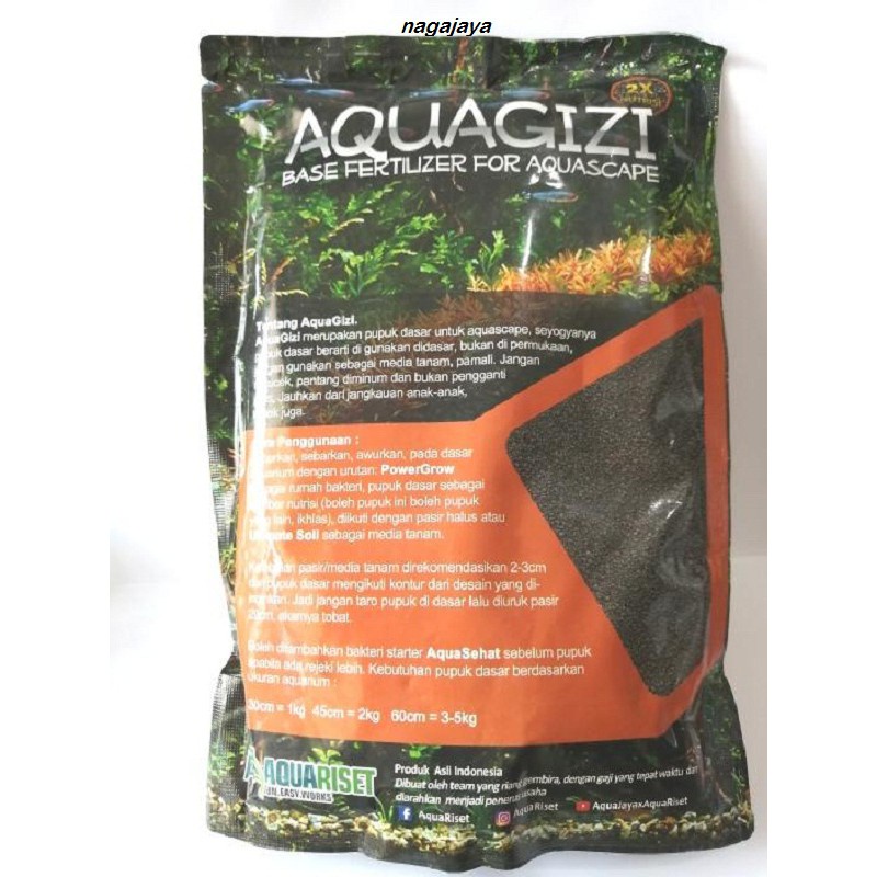 pupuk dasar untuk aquascape AQUA GIZI (1kg)