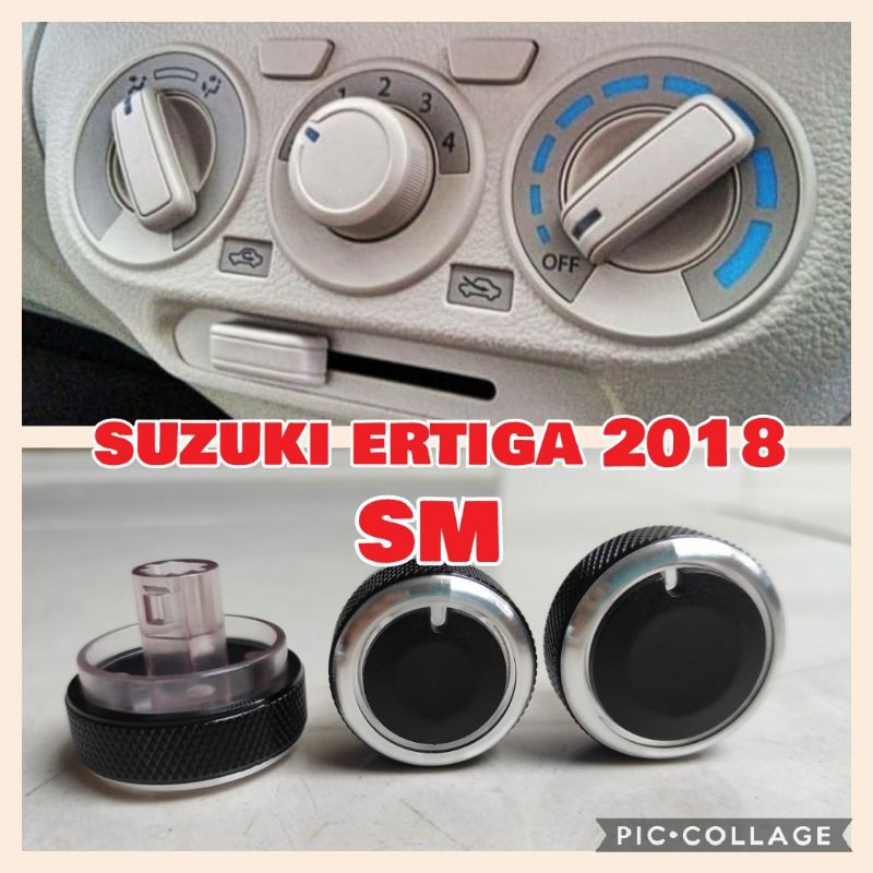 knop ac elegant suzuki ertiga 2018 knob putaran tombol AC model bulat new ertiga 2018