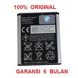 Baterai j10 elm, j108 cedar, j20Sony Ericsson Battery BST-43 /100% ORIGINAL