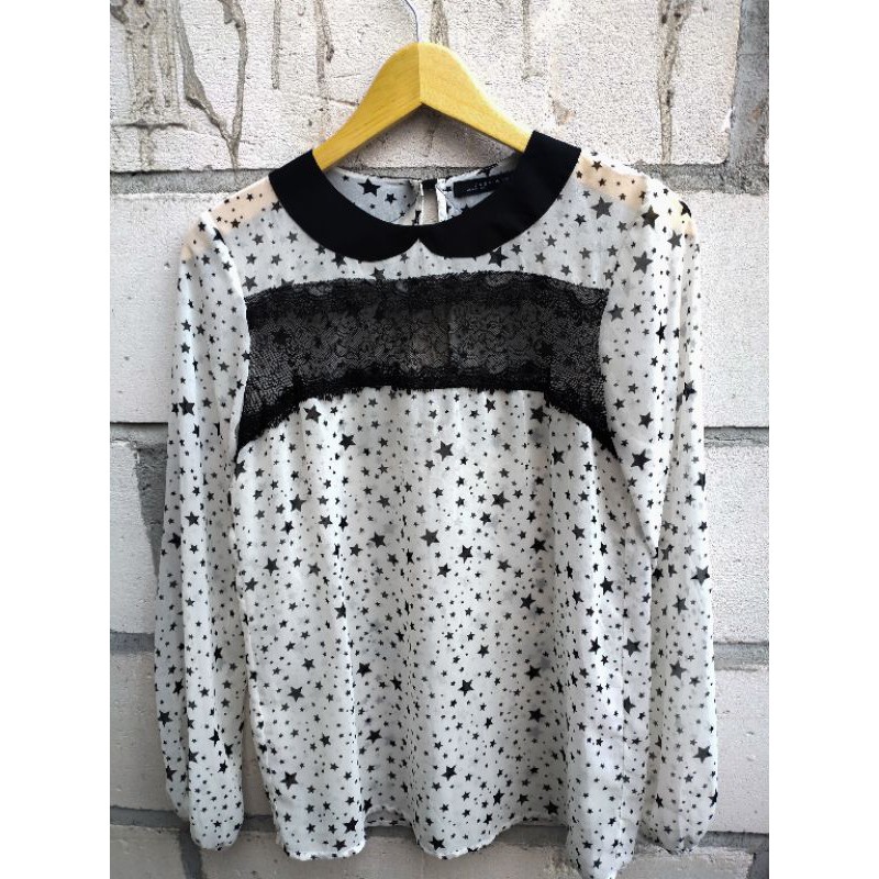 preloved blouse zara