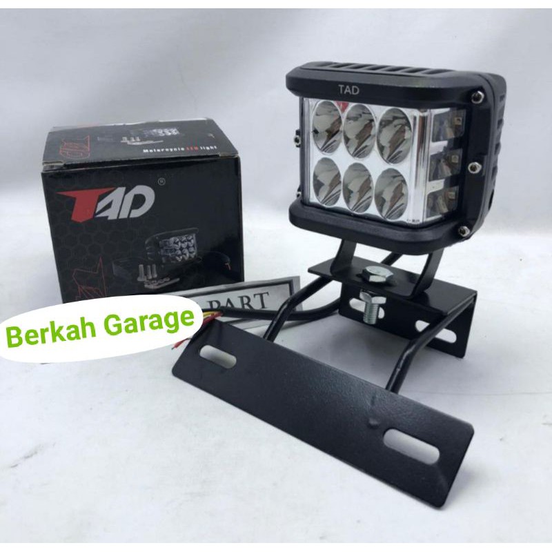 Lampu Tembak Cre LED 12 LED Plus LED Samping Bar Breket Lampu Tembak RX&amp;King RX S RX K Tebal