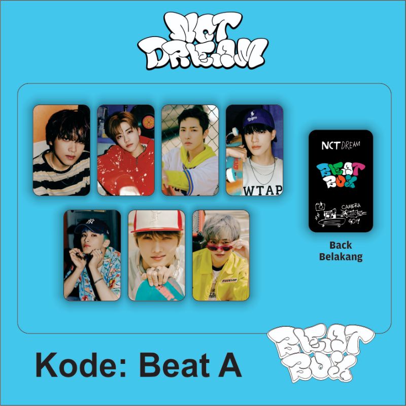 Photocard NCT Dream Beatbox (Unofficial)