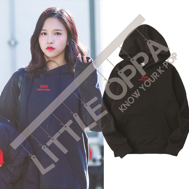 JACKET HOODIE TWICE MINA TRIPLE NINE HOODIE
