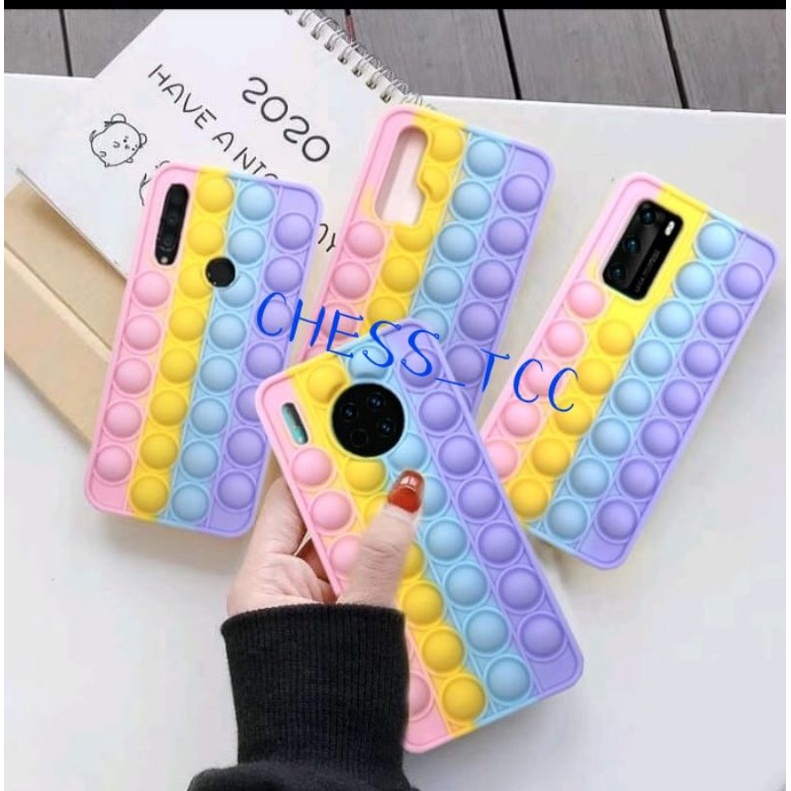 VIVO Y20 / Y20S / Y20i POP IT PUSH BUBBLE CASE CASING COVER SILIKON