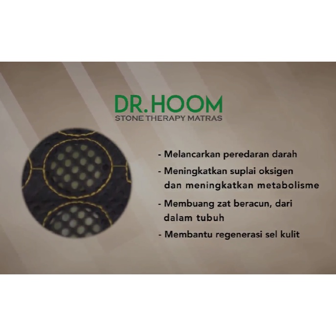 DR HOOM Stone Matras Therapy Matras Terapi Kesehatan Batu Mat Dr. Hoom